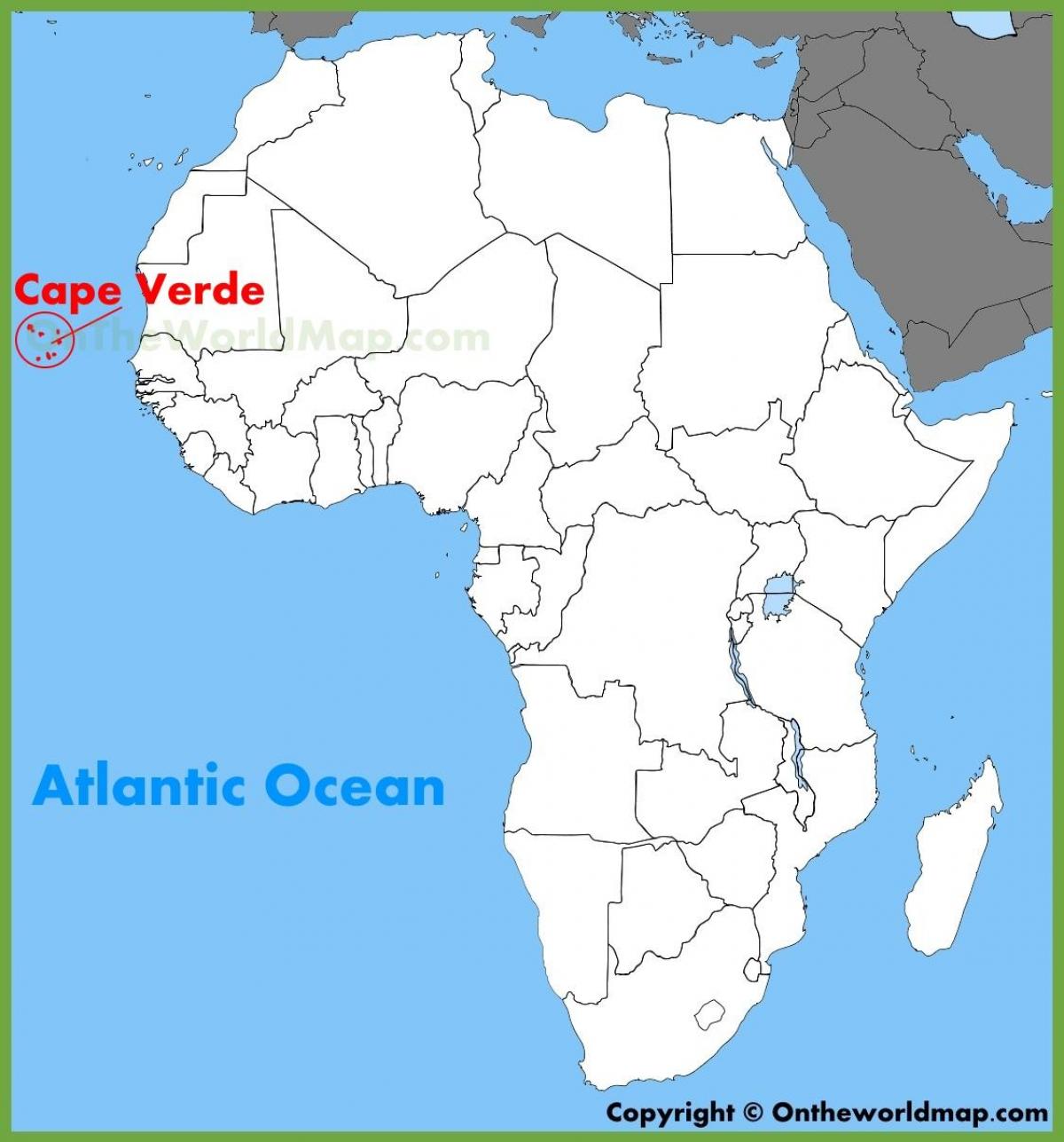 ಸಾಲ್ Cabo Verde ನಕ್ಷೆ